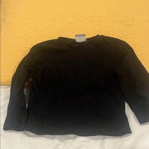 Zara Elegant Black Top